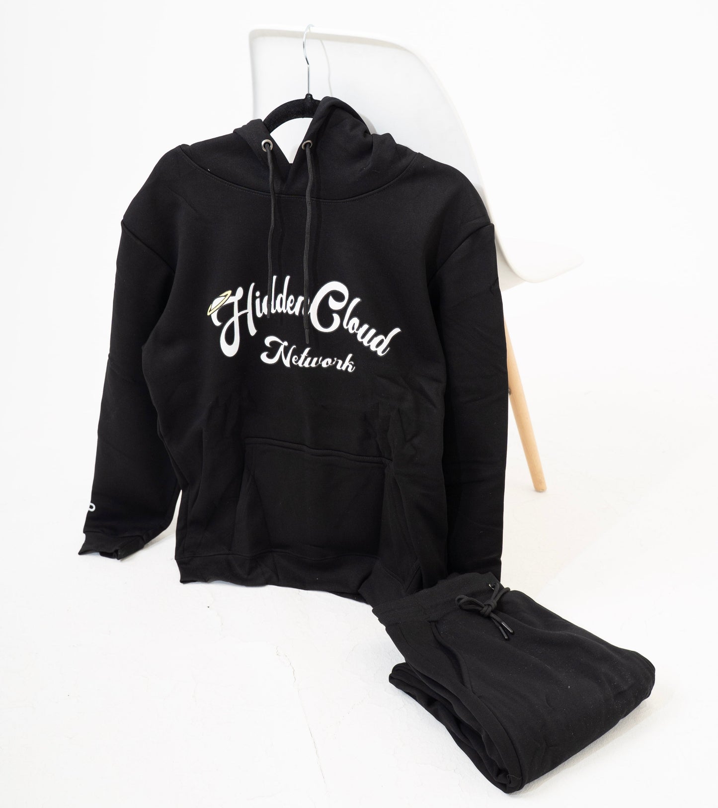 NETWORK FLEECE SWEATSUIT BLACK