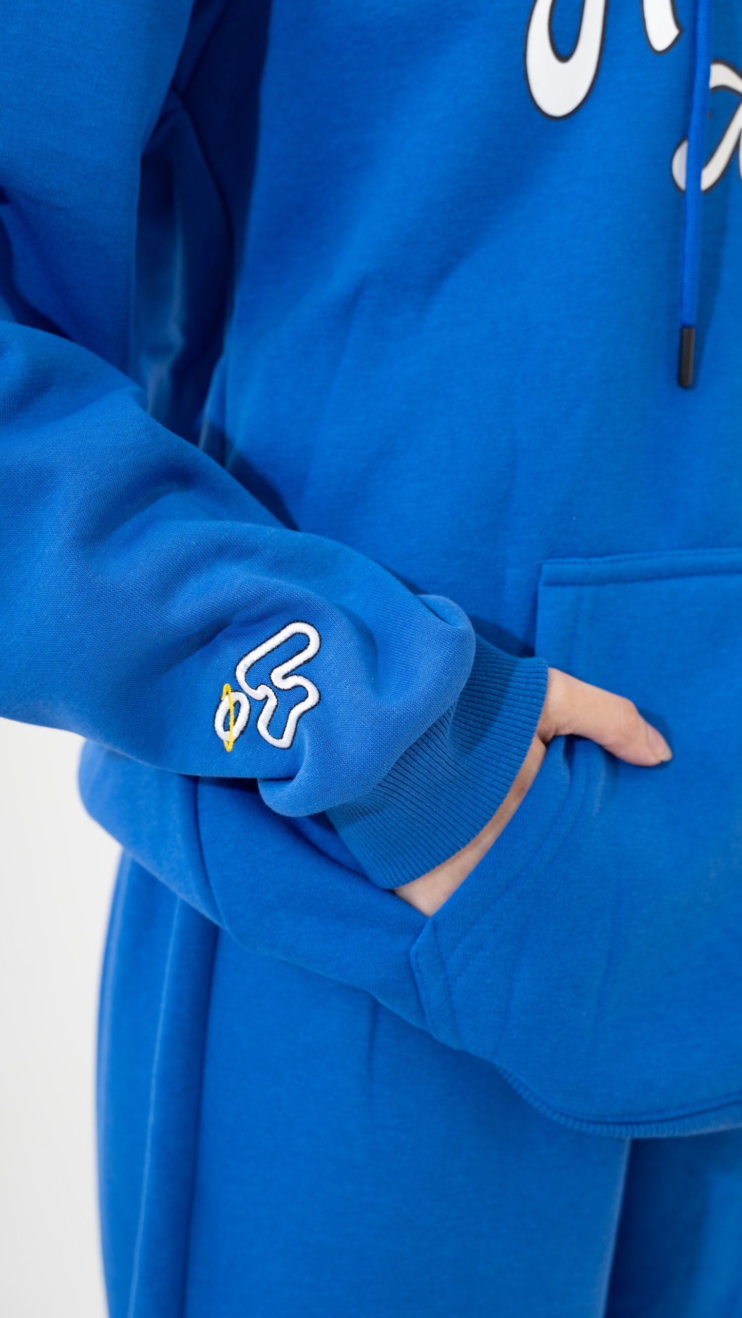 NETWORK FLEECE SWEATSUIT BLUE