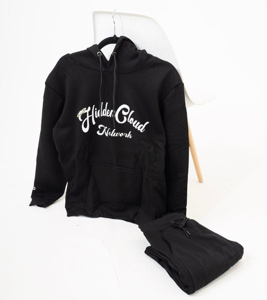 NETWORK FLEECE SWEATSUIT BLACK