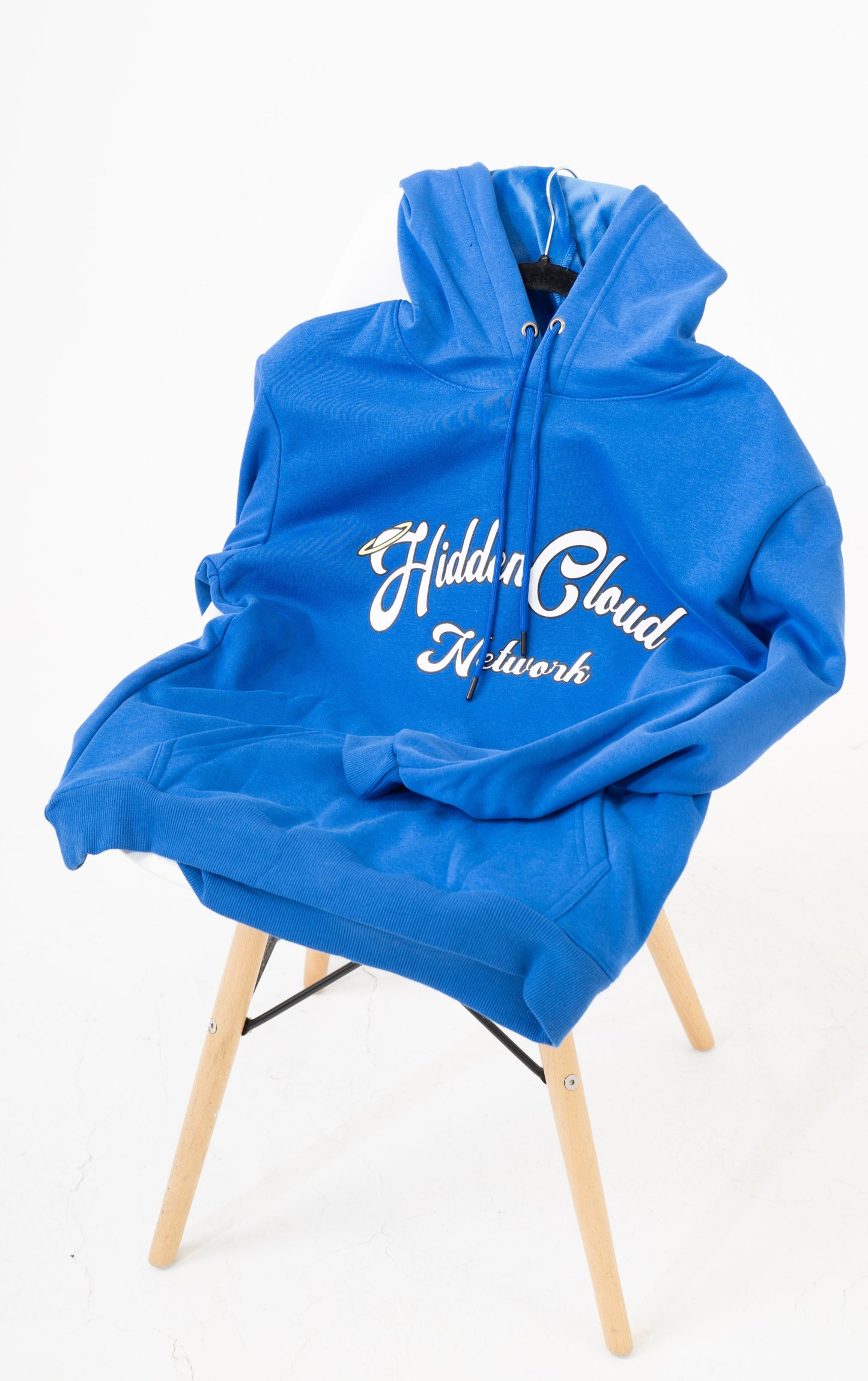 NETWORK FLEECE HOODIE BLUE